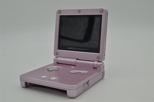 Gameboy Advance SP - Model AGS-101 - Pearl Pink - Konsol - SNR XEH50389507 (B Grade) (Genbrug)